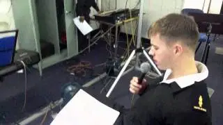 Rehearsing the "Queen" medley 3