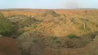Вырубленные деревья свалили в карьер для соревнований в Актобе
