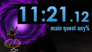 Gedonia speedrun main quest any% 11:21 (obsolete patch)