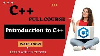 Introduction to C++ | C++ Syntax | C++ Tutorial In Urdu | Introduction to Programming