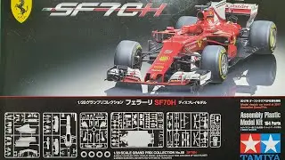 Ferrari SF70H Sebastian Vettel Tamiya 1/20 Full Video Build