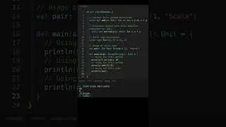 Writing Idiomatic Scala with Infix Modifiers