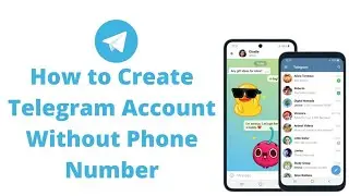 How to use Telegram without phone number || Unlimited Telegram Account
