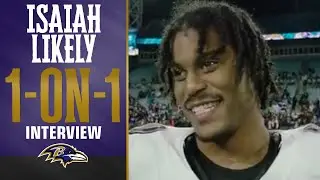 1-on-1 with Isaiah Likely: We're Going For The Number One Seed | Baltimore Ravens