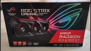 Asus Strix 6700XT Review and Benchmarks