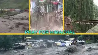 Himachal में Landslide और बारिश ने बरपाया कहर #pray #himachalpradesh #mountains