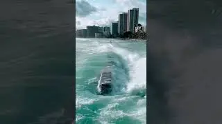 Tropical Storm Darby Oahu Waikiki Walls