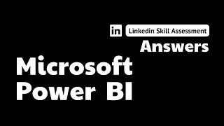 microsoft power bi linkedin assessment answers || theanswershome