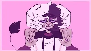 I JUST CANT STOP THINKING ABOUT BALLS . animation meme . flipaclip