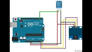 Arduino Humidity and Temperature Monitor on OLED using DHT11 | How to Monitor? | Techtronic Harsh