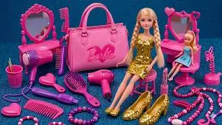 8 Minutes Satisfying with Unboxing Barbie Family Playset, Doll Dressup Set Toys ASMR | Review Toys