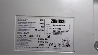 Zanussi ZBB47460DA. Утечка в запенке.