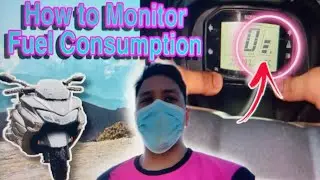 How to Monitor or Manage your Fuel Consumption from Odometer On Burgman Street 125
