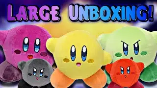 MASSIVE KIRBY PLUSH HAUL UNBOXING — Black, Purple, Green, & More!