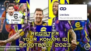 How To Register Konami Id eFootball 2023 Mobile