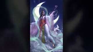 Chang'e - Digital Painting Process