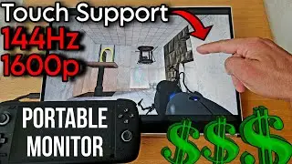GREAT Quality, INSANE Price - Magedok QT01 Portable Monitor with Touch Support