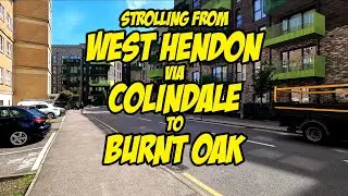 West Hendon via Colindale to Burnt Oak London May 2024 #walkingtour