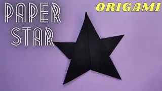 how to make a paper star/как сделать звезду из бумаги оригами