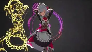 MMD Genshin Impact Hip Sway Dance  Waifu Edition REMAKE 1080pFHR#short
