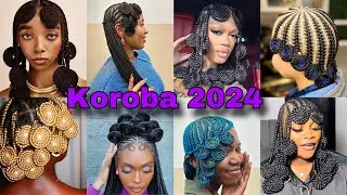 🔥TikTok Most Trending African Koroba Braided Hairstyles For Black Women 2024 | Latest Hairstyles