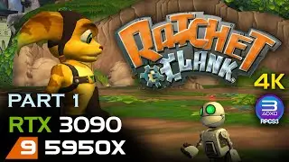Ratchet And Clank Trilogy: Part 1 | 4K | R9 5950X | RTX 3090 | RPCS3 0.0.18