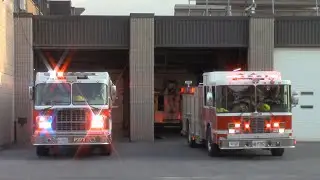 Kingston Fire & Rescue | Pump 271 & 282 Responding