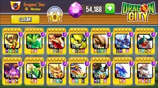 I got All LEGENDARY TITAN DRAGONS from Dragon City 2020 😍