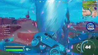 Drive a vehicle into a Chrome Vortex and fly around it for 10 seconds - Fortnite Week 9 Challenges