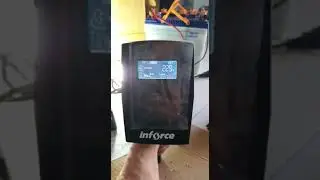 Ujicoba UPS Modifikasi Aki external Sebelum Kirim ke pelanggan