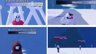 Undertale: Remnants of the Multiverse All Bosses