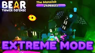 BEATING Haunted Mansion Extreme Mode in BEAR TD