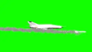 Mig 21MF fighter jet, North Vietnam, missiles, gun, and defense, countermeasure, green screen