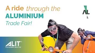 Take a drive with us trought the ALUMINIUM 2024 Trade Fair - ALIT Technologies S.p.A