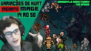 #03 TIBIA - TUTORIAL PARA INICIANTES - VARIAÇÕES DE HUNT MAGE - 14 ao 50