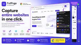 FullPage Screenshot Chrome Extension – Capture Entire Websites in One Click