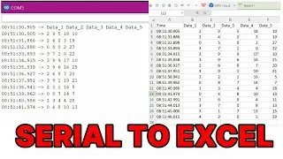 [SOURCE CODE] Easy Way Datalogger Arduino to Excel