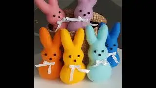 The Best Way To Create Simple and Beautiful Easter Decorations | Bunny Sewing PDF Pattern