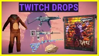 TWITCH DROPS RUST, ГАЙД КАК ПОЛУЧИТЬ, ОБЗОР СКИНОВ / TWITCH DROPS RUST, HOW TO GET ?