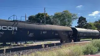 CN Eastbound through Haslett, Michigan
