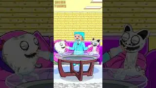 Fire vs Ice Steve Challenge! Who Will You Help??? Minecraft x Zookeeper Cartoon