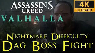 AC Valhalla | Dag boss fight | Nightmare (Aesir) difficulty playthrough