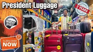 President Luggage Price in Bd | President Luggage Review 2022
