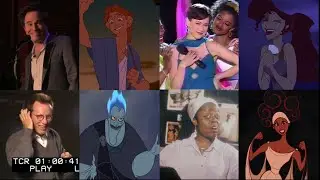 Hercules | Voice Actors | Live vs Animation | Side By Side Comparison