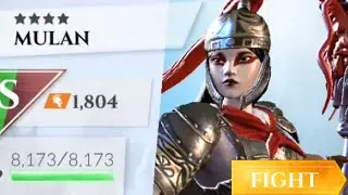 Gods of Rome Path of the Dragon Special Event - 4 Star Mulan Boss Fight