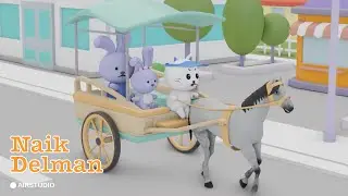 Lagu Naik Delman dengan anak-anak