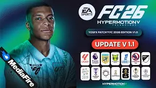 PES 2017 YosfX Patch - FC 2026 Edition V1.1 - (Download & Install)