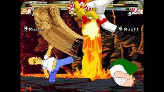 Mugen Request#16(2022) - Homer & Ronald McDonald vs Peter X & Colonel Sanders(Watch Mode)