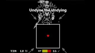 Undertale Undyne the undying (full fight)