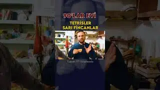 90'lar Evi Nostaljik Eşyalar (Tetris, Eski Sarı Fincanlar)